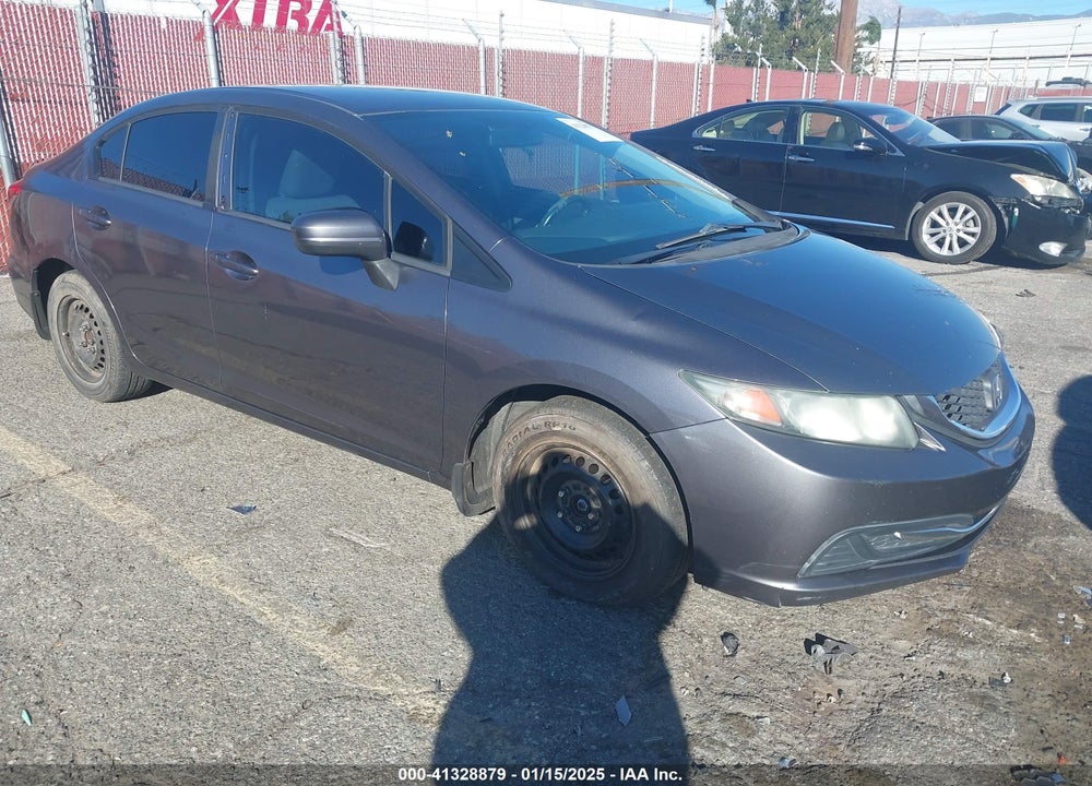 2014 HONDA CIVIC LX VIN: 19XFB2F51EE051797