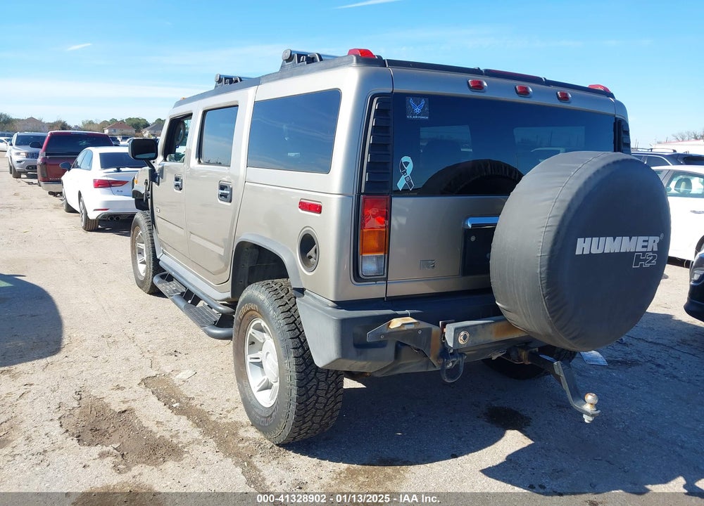 2003 HUMMER H2 VIN: 5GRGN23U83H112964