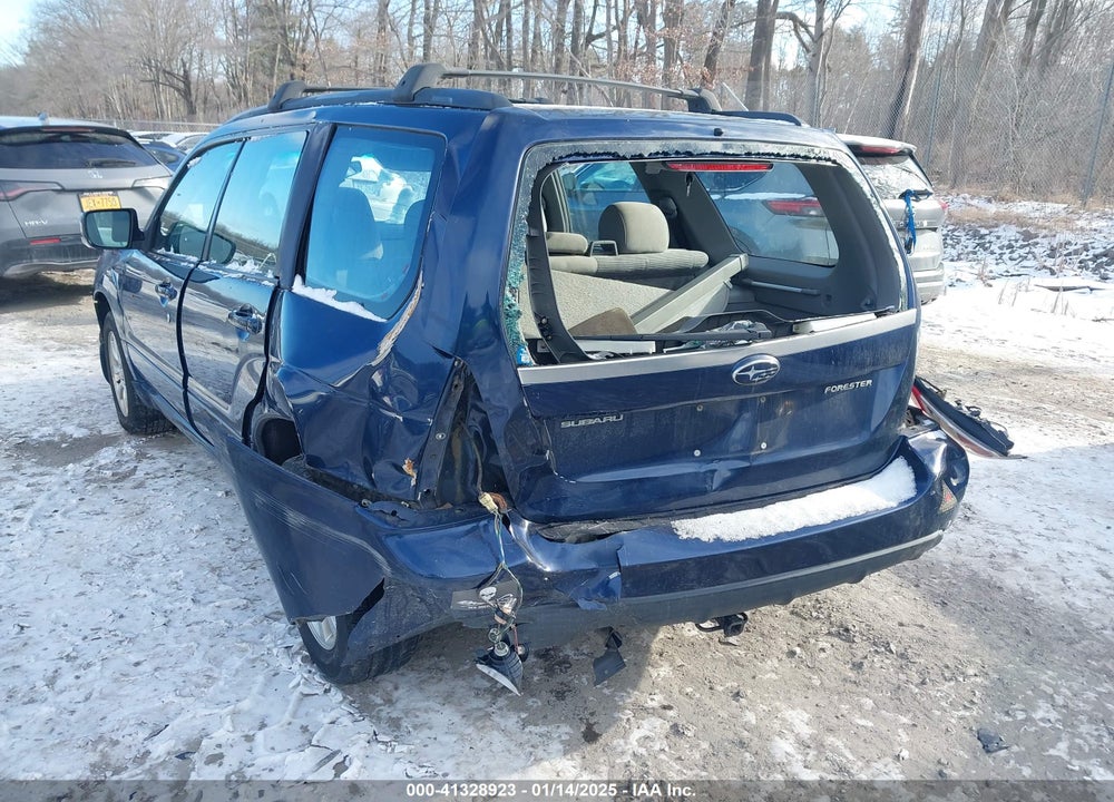 2006 SUBARU FORESTER 2.5X VIN: JF1SG65616H746090