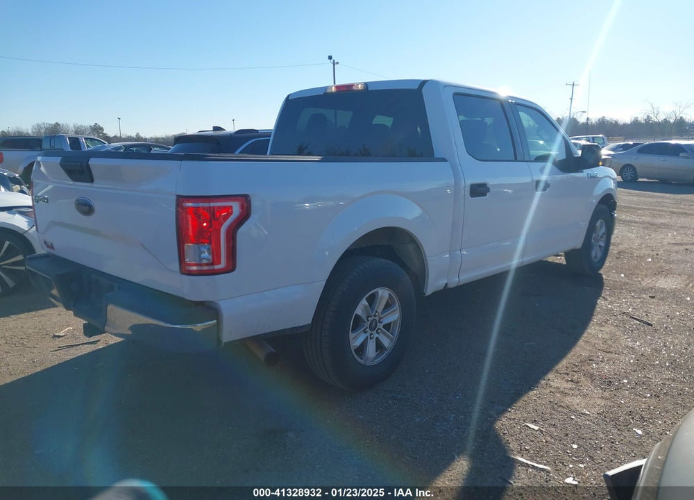 2015 FORD F-150 VIN: 1FTEW1CG4FKF15423