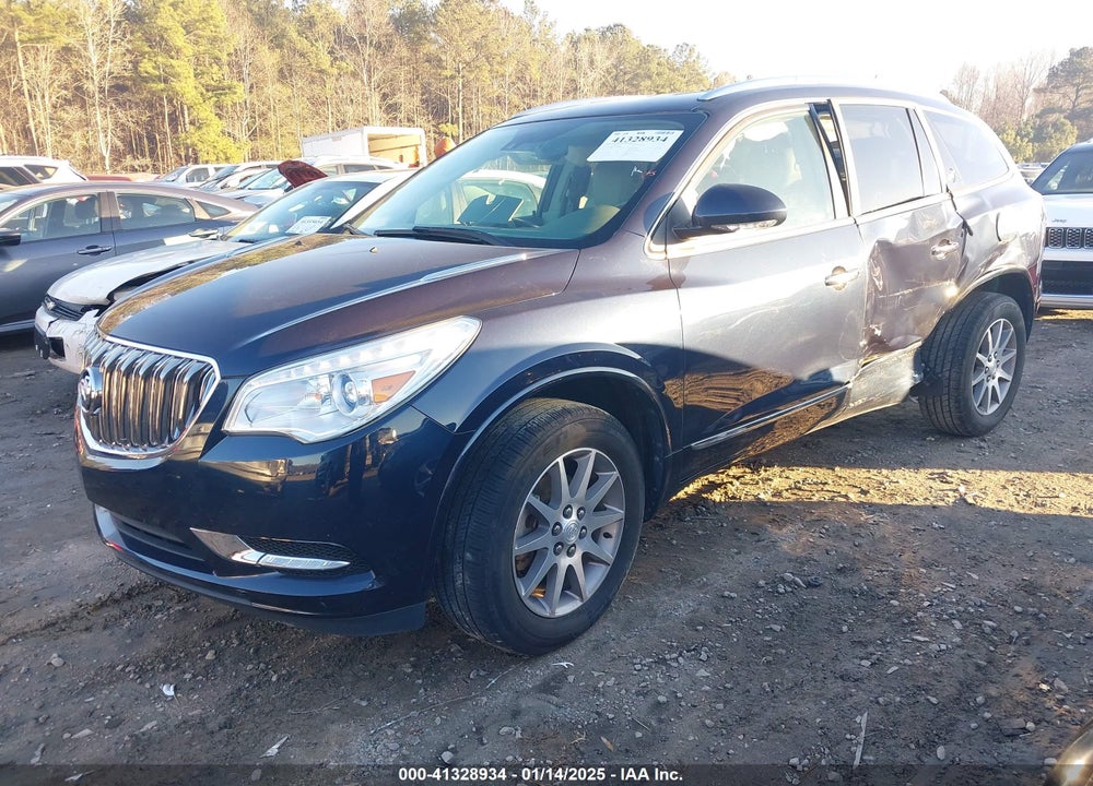 2017 BUICK ENCLAVE LEATHER VIN: 5GAKRBKD5HJ286204