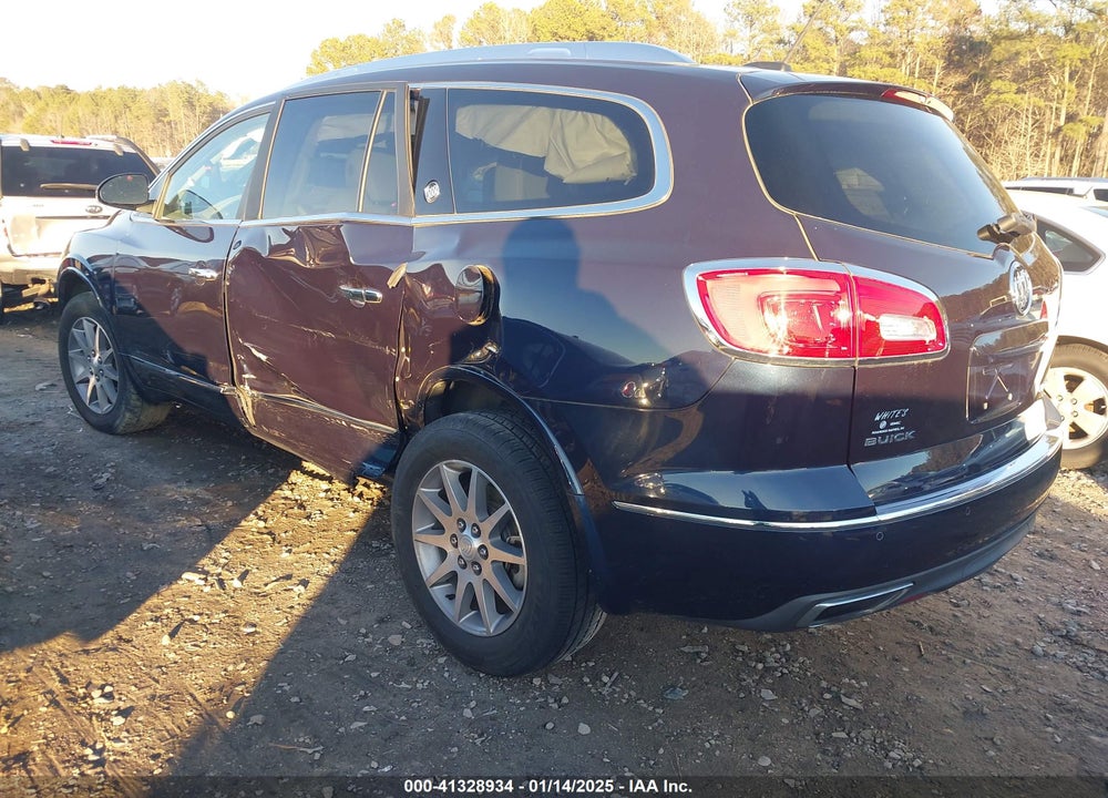 2017 BUICK ENCLAVE LEATHER VIN: 5GAKRBKD5HJ286204