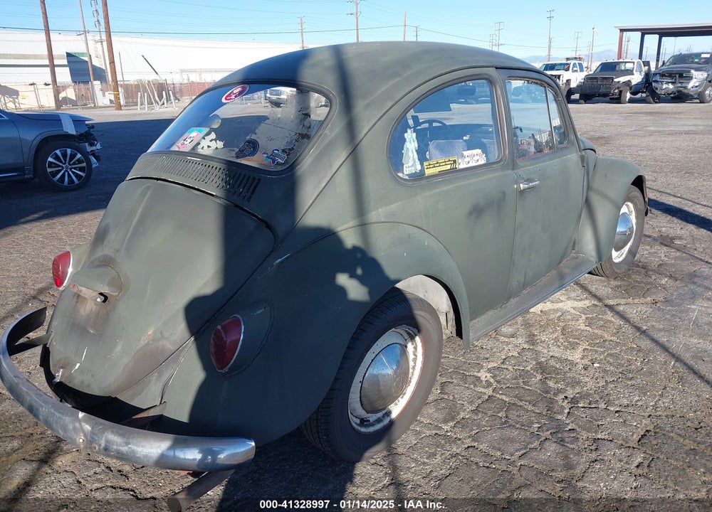 1966 VOLKSWAGEN BEETLE VIN: 11620122900000000