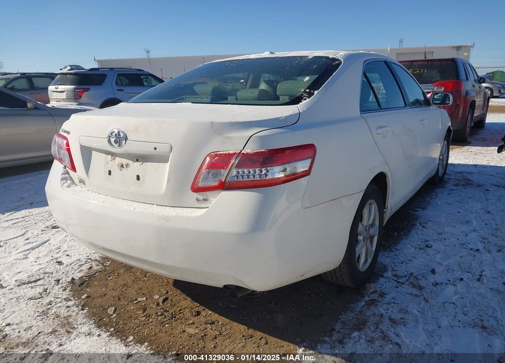 2011 TOYOTA CAMRY LE VIN: 4T4BF3EKXBR209505