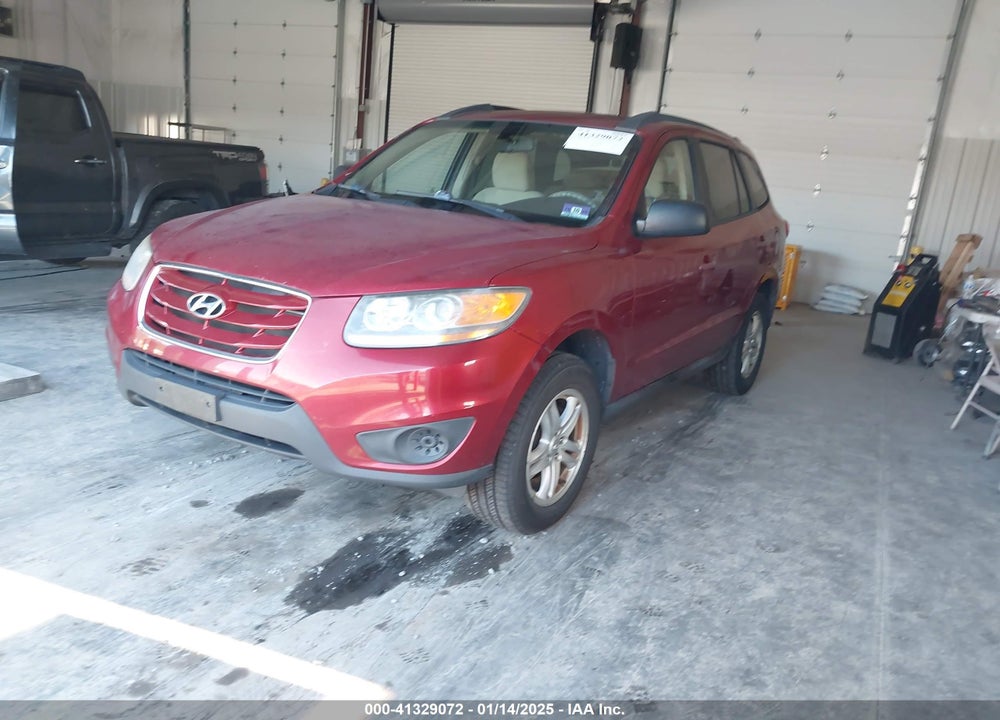 2010 HYUNDAI SANTA FE GLS VIN: 5NMSGDAB3AH347481