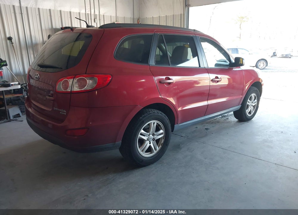 2010 HYUNDAI SANTA FE GLS VIN: 5NMSGDAB3AH347481