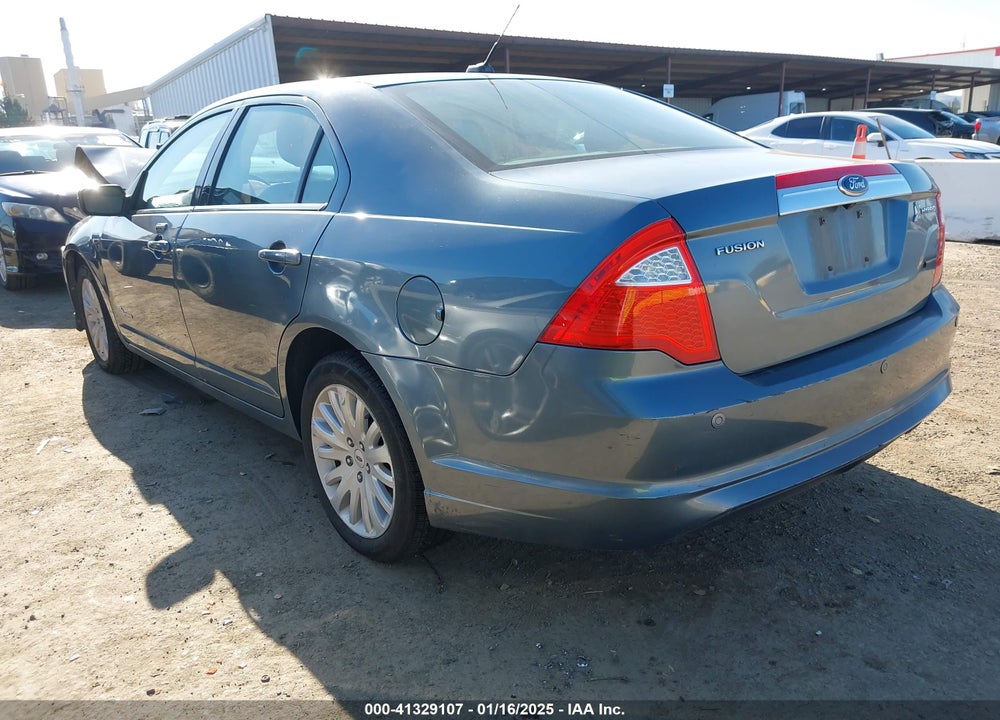 2011 FORD FUSION HYBRID VIN: 3FADP0L31BR242257