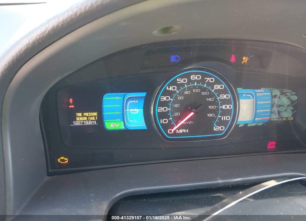 2011 FORD FUSION HYBRID VIN: 3FADP0L31BR242257