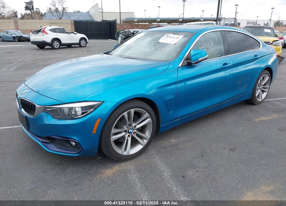 2019 BMW 430I GRAN COUPE VIN: WBA4J1C54KBM15516