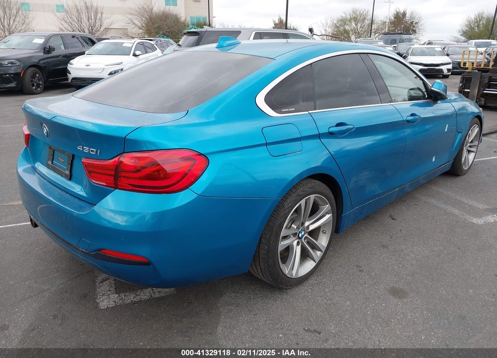 2019 BMW 430I GRAN COUPE VIN: WBA4J1C54KBM15516