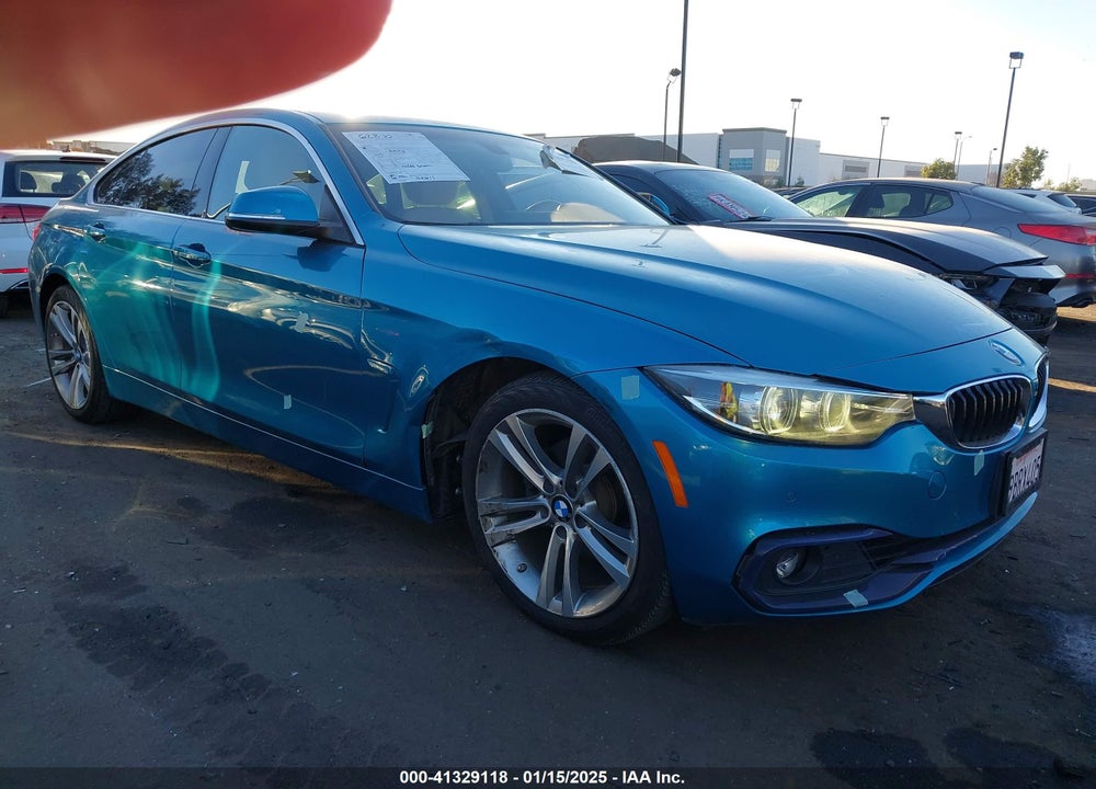 2019 BMW 430I GRAN COUPE VIN: WBA4J1C54KBM15516