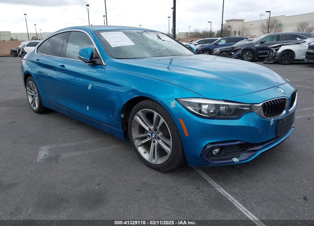 2019 BMW 430I GRAN COUPE VIN: WBA4J1C54KBM15516