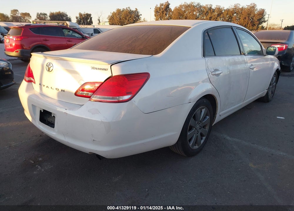 2007 TOYOTA AVALON TOURING VIN: 4T1BK36B07U185923