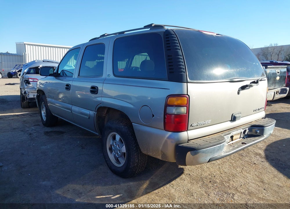 2000 CHEVROLET TAHOE ALL NEW LS VIN: 1GNEC13T5YJ162907