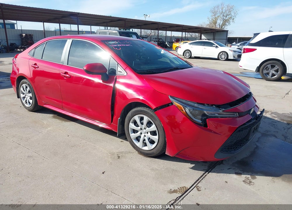 2020 TOYOTA COROLLA VIN: 5YFEPRAE2LP075082