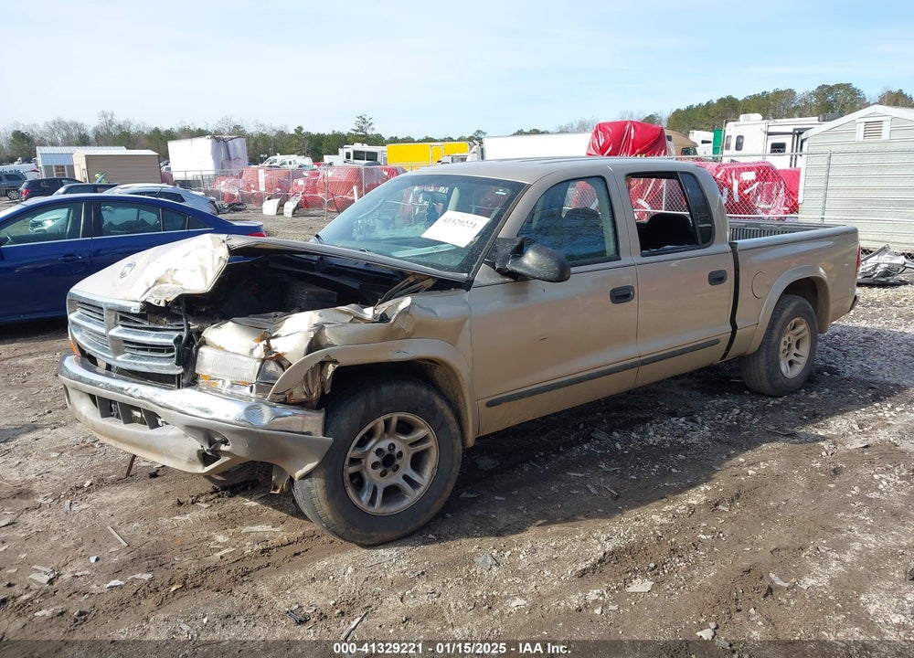 2003 DODGE DAKOTA SLT VIN: 1D7HL48X53S348636