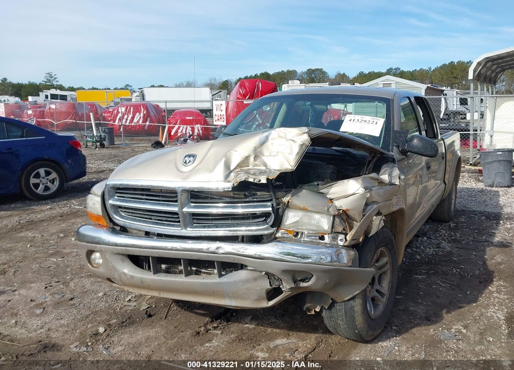 2003 DODGE DAKOTA SLT VIN: 1D7HL48X53S348636