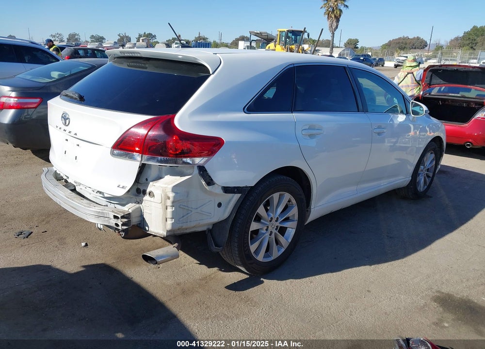 2013 TOYOTA VENZA LE VIN: 4T3ZA3BB9DU080288
