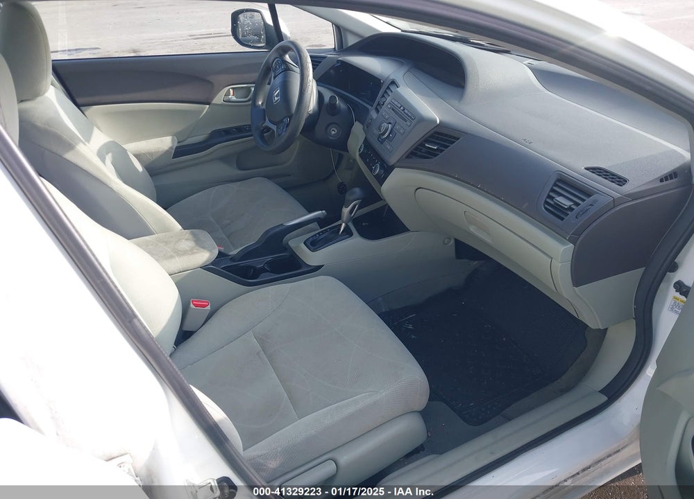 2012 HONDA CIVIC SDN VIN: 2HGFB2F5XCH570513