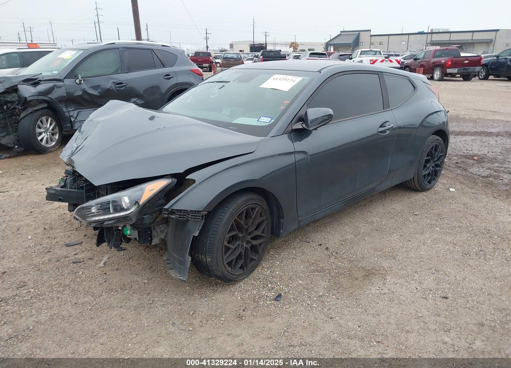 2019 HYUNDAI VELOSTER VIN: KMHTG6AF0KU006614