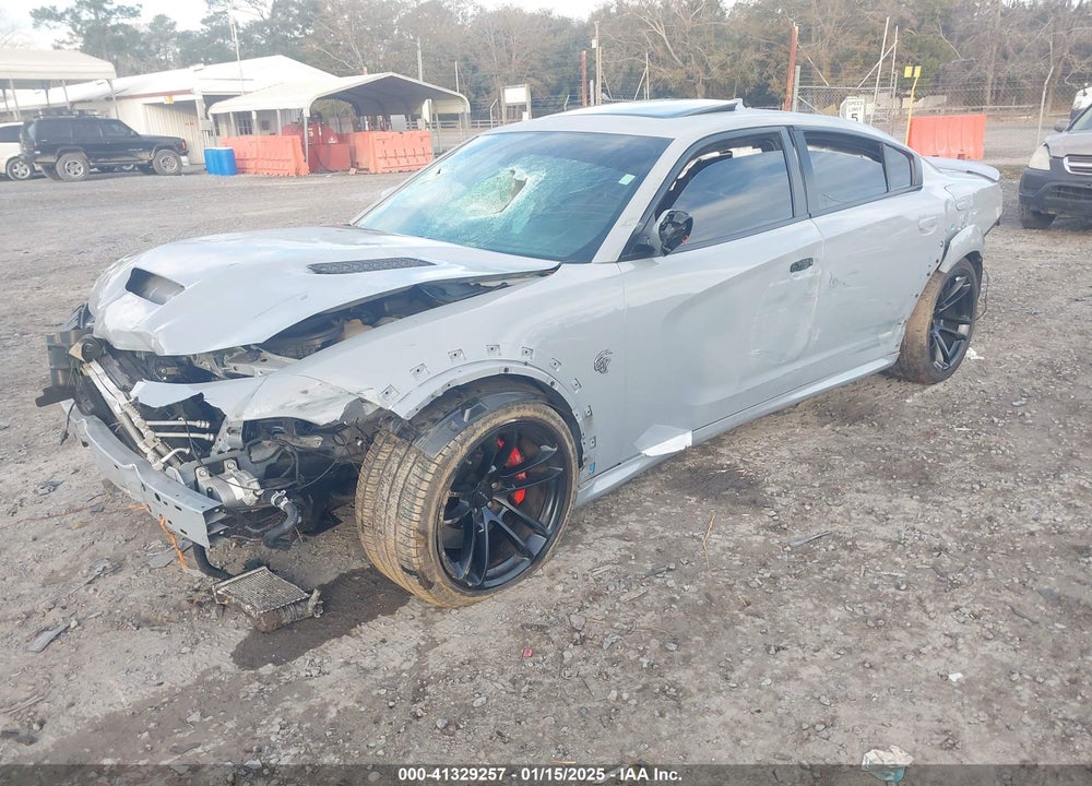 2022 DODGE CHARGER SRT HELLCAT WIDEBODY VIN: 2C3CDXL98NH107924