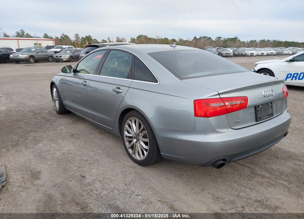 2012 AUDI A6 2.0T PREMIUM VIN: WAUDFAFC9CN151544