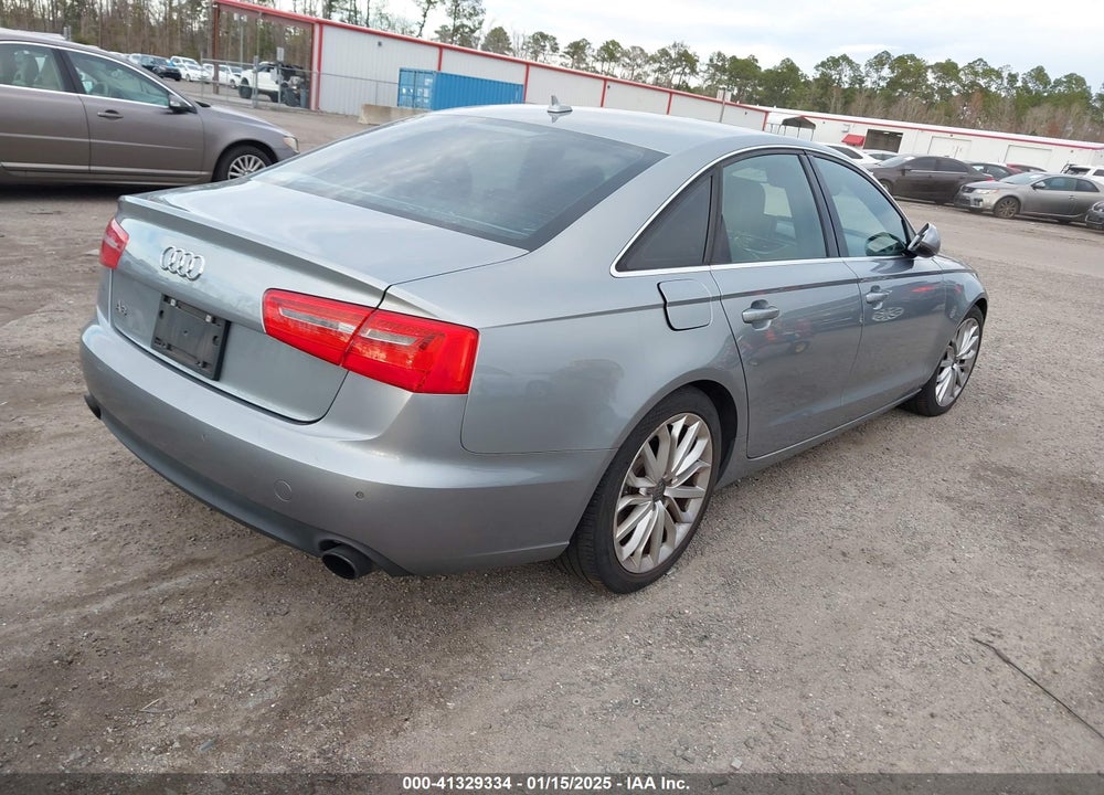 2012 AUDI A6 2.0T PREMIUM VIN: WAUDFAFC9CN151544