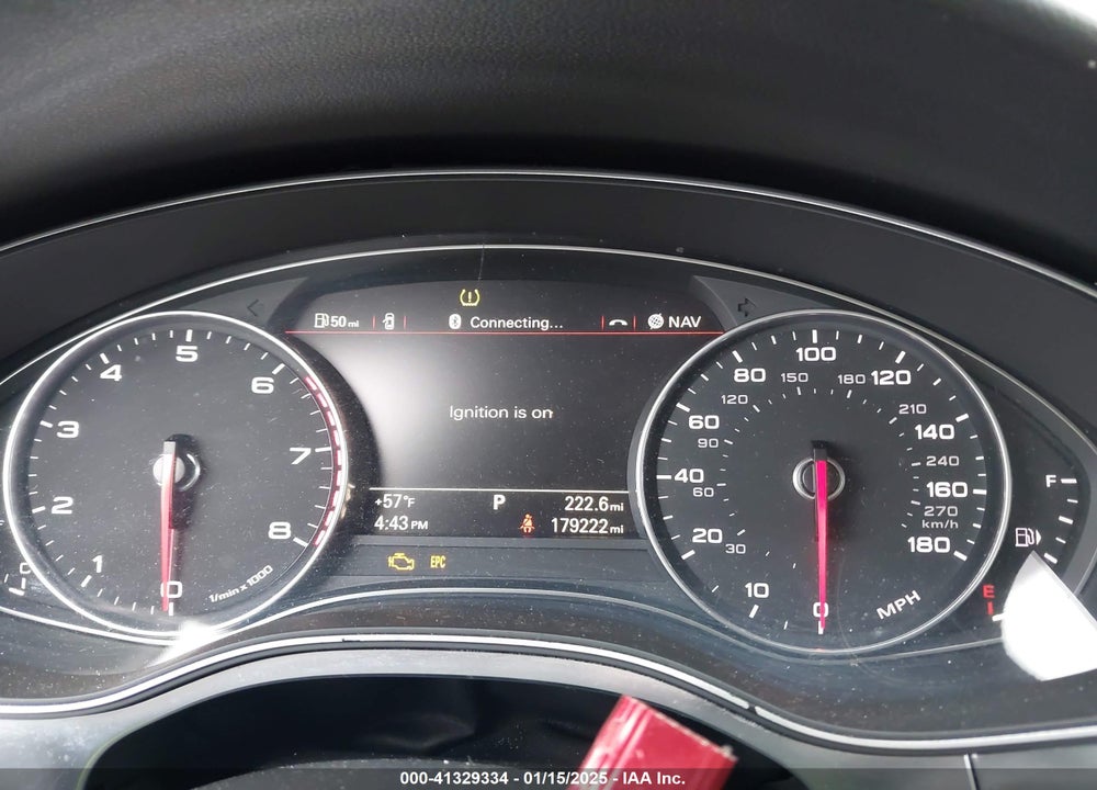 2012 AUDI A6 2.0T PREMIUM VIN: WAUDFAFC9CN151544