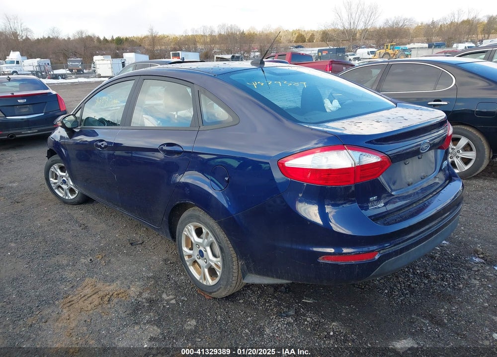 2016 FORD FIESTA VIN: 3FADP4BJ0GM162251