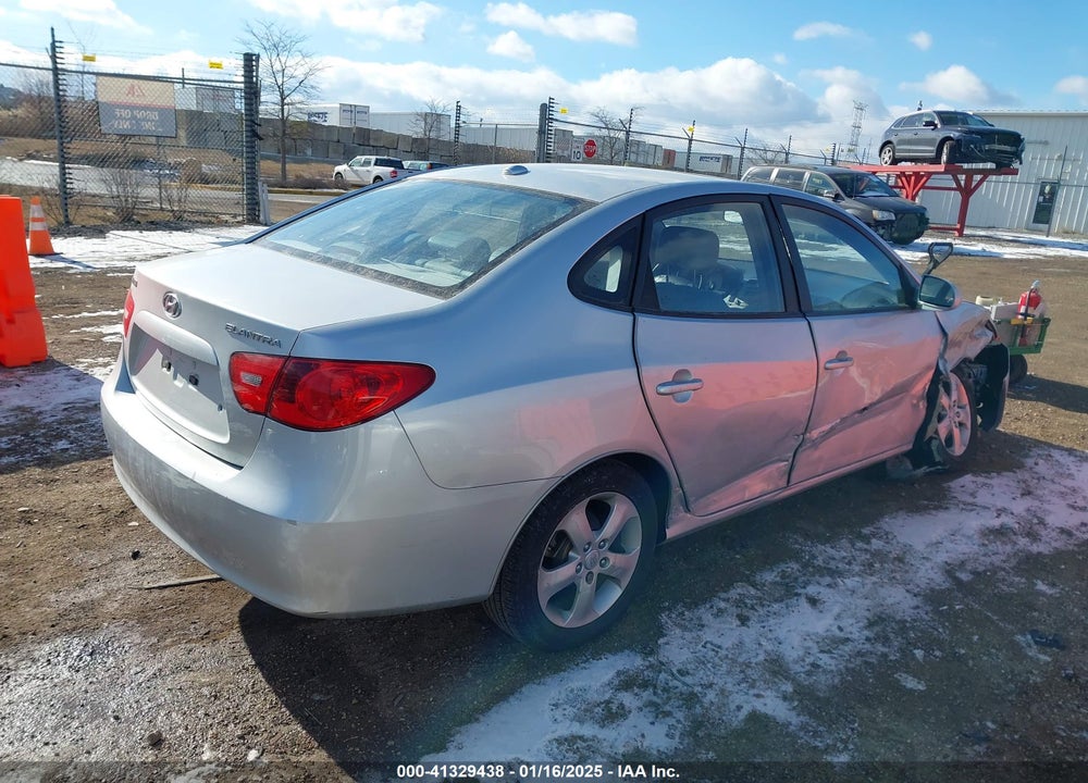 2008 HYUNDAI ELANTRA VIN: KMHDU46D48U535405
