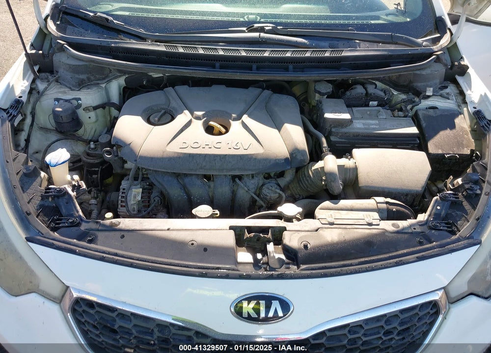 2016 KIA FORTE LX VIN: KNAFK4A66G5595056