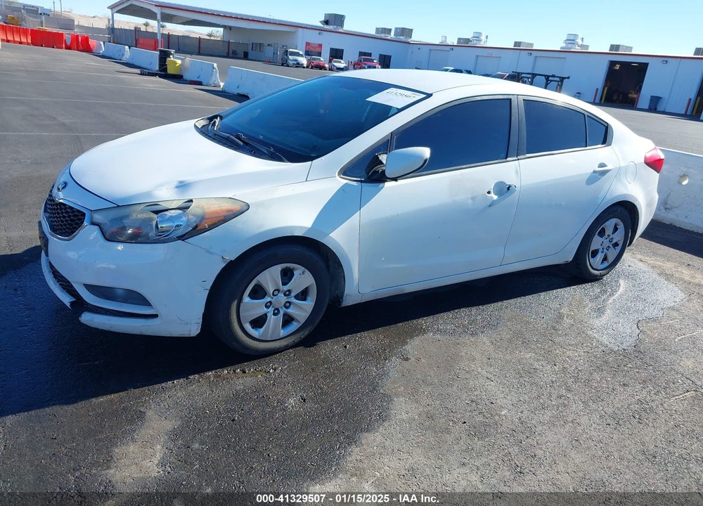 2016 KIA FORTE LX VIN: KNAFK4A66G5595056
