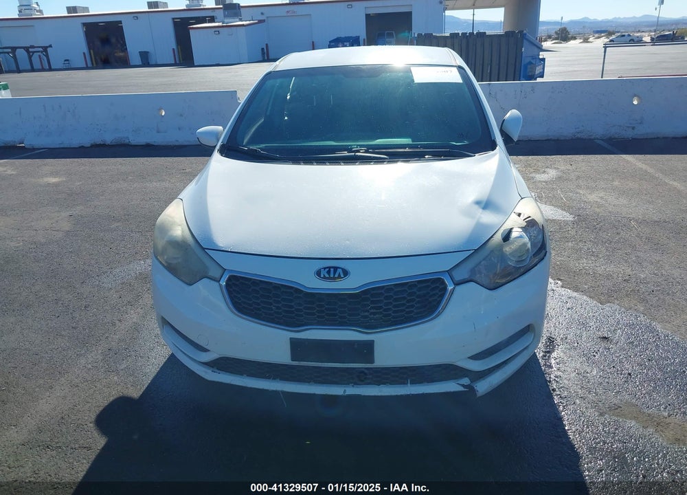2016 KIA FORTE LX VIN: KNAFK4A66G5595056