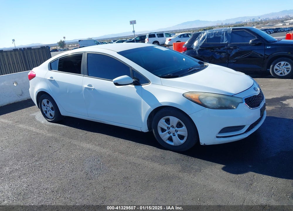 2016 KIA FORTE LX VIN: KNAFK4A66G5595056