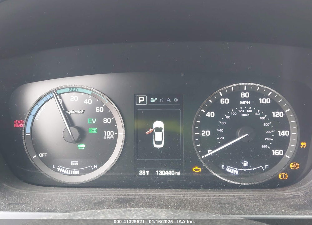 2017 HYUNDAI SONATA HYBRID SE VIN: KMHE24L30HA077028