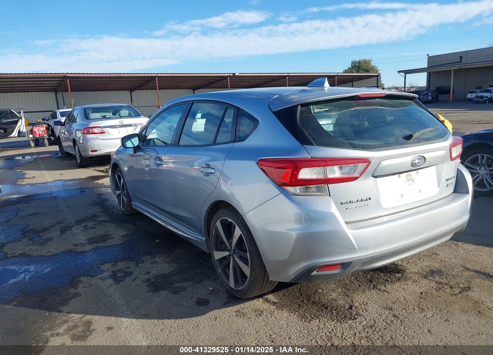 2019 SUBARU IMPREZA 2.0I SPORT VIN: 4S3GTAJ65K3723908