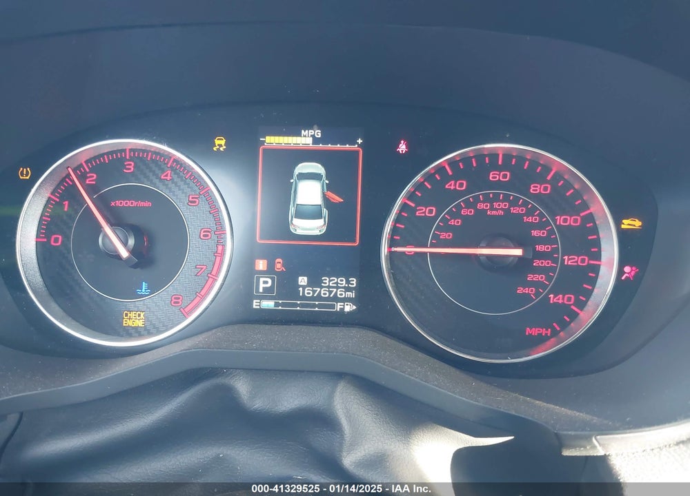 2019 SUBARU IMPREZA 2.0I SPORT VIN: 4S3GTAJ65K3723908