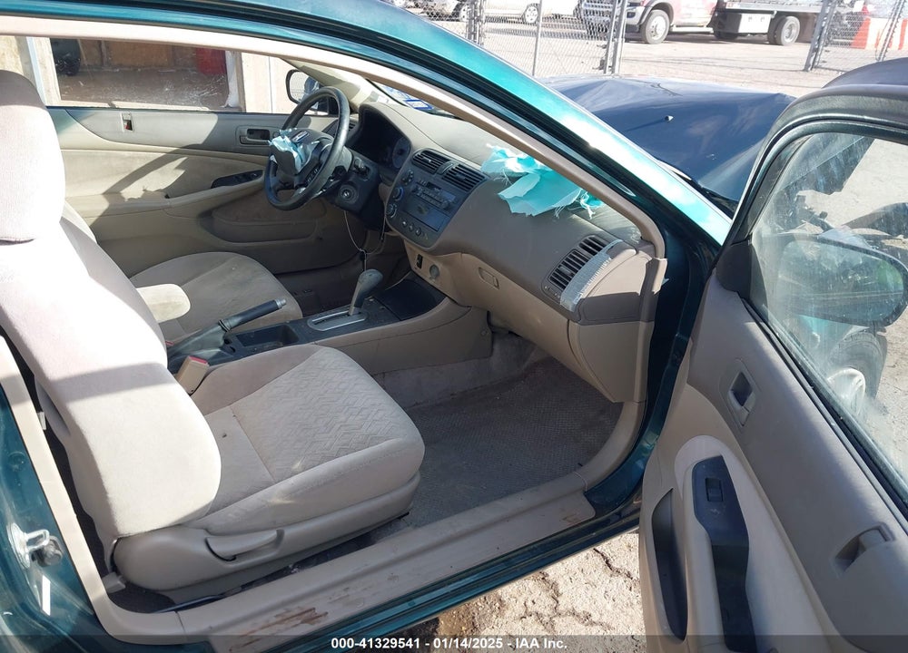 2002 HONDA CIVIC LX VIN: 1HGEM22522L018081