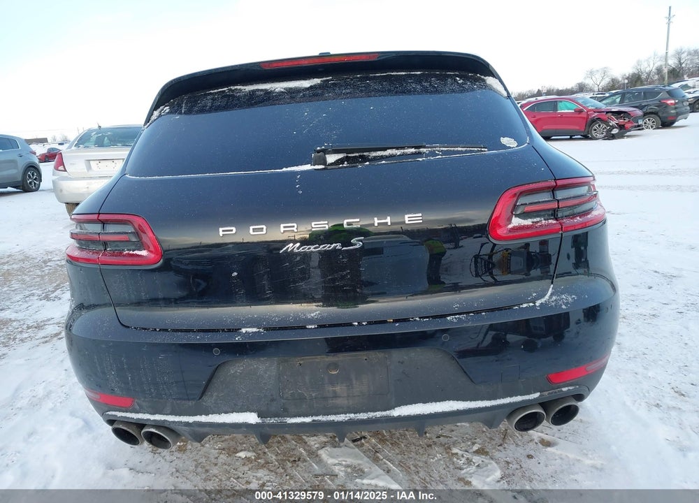 2015 PORSCHE MACAN S VIN: WP1AB2A58FLB74036