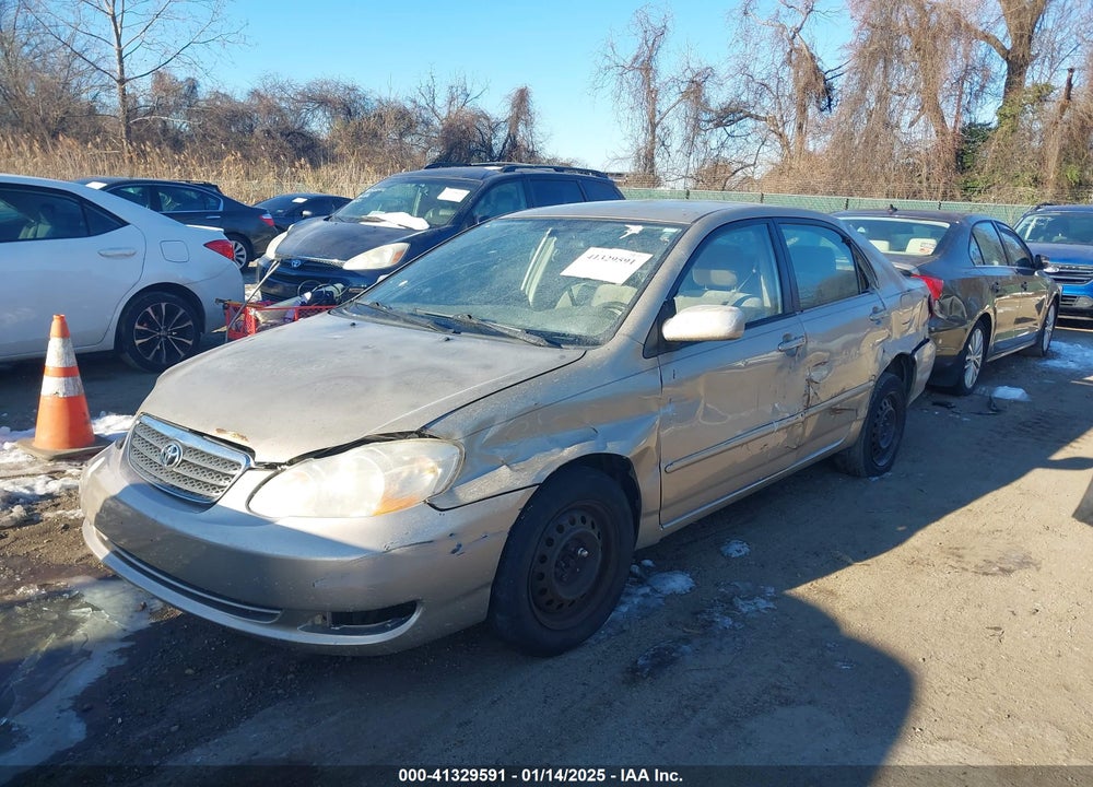 2005 TOYOTA COROLLA LE VIN: 2T1BR32E95C414836