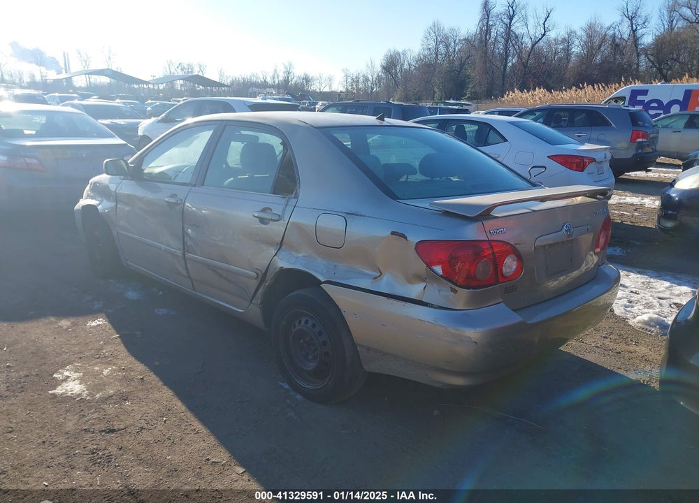 2005 TOYOTA COROLLA LE VIN: 2T1BR32E95C414836