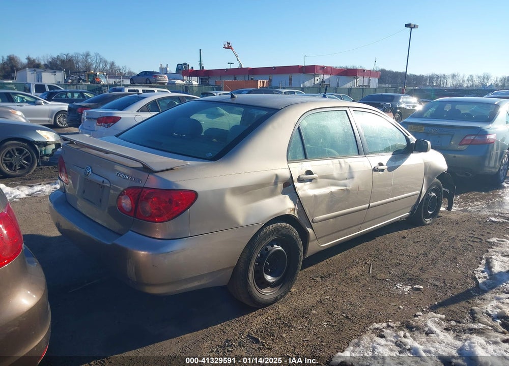 2005 TOYOTA COROLLA LE VIN: 2T1BR32E95C414836