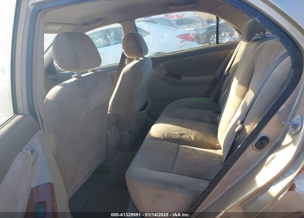 2005 TOYOTA COROLLA LE VIN: 2T1BR32E95C414836