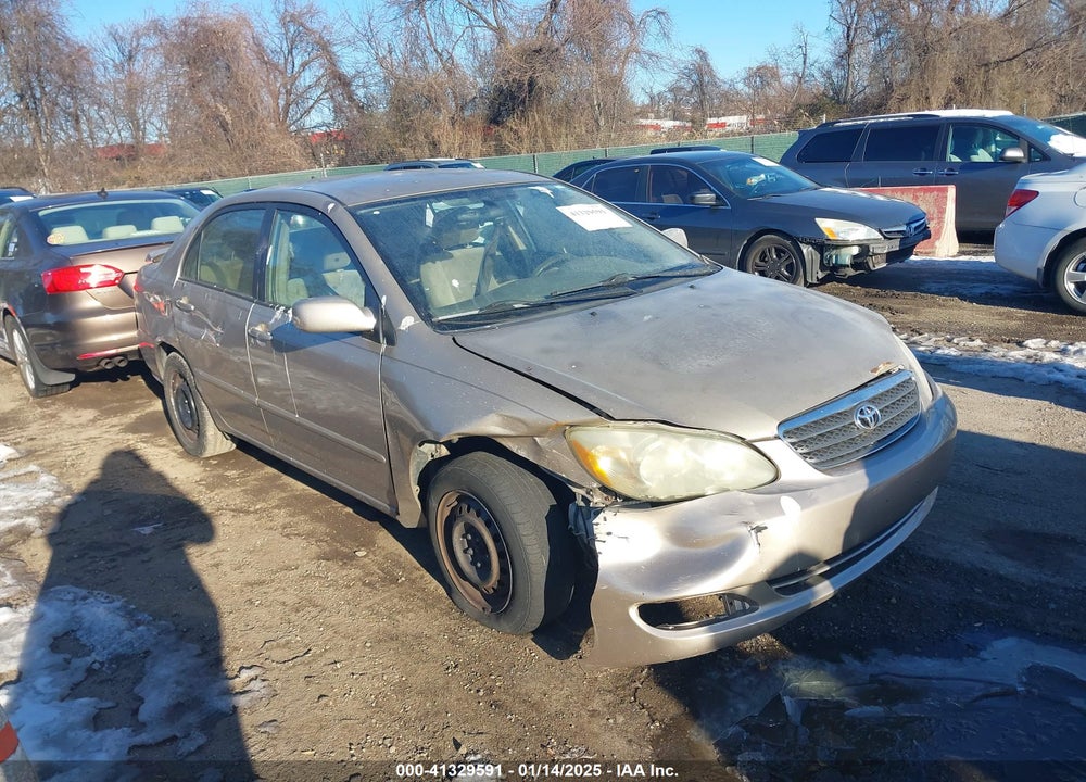 2005 TOYOTA COROLLA LE VIN: 2T1BR32E95C414836