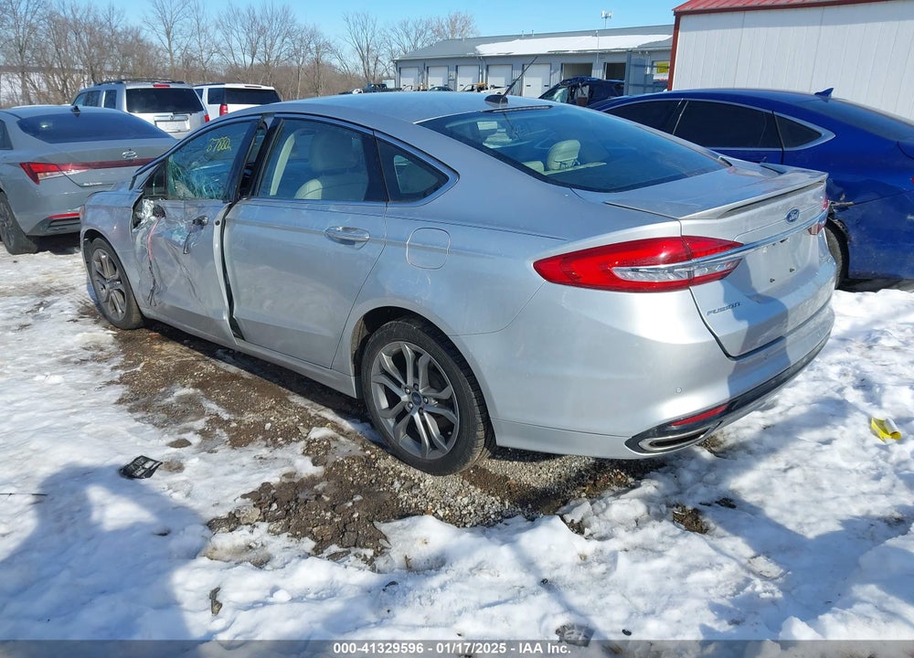 2018 FORD FUSION VIN: 3FA6P0D9XJR155161
