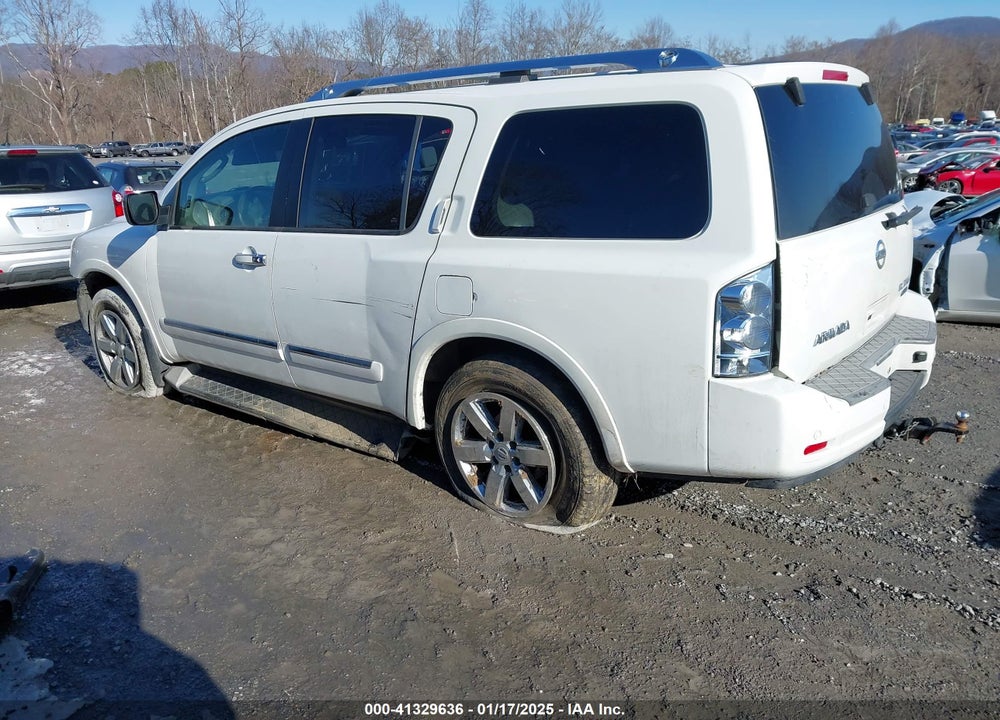 2011 NISSAN ARMADA PLATINUM VIN: 5N1BA0NE7BN615267