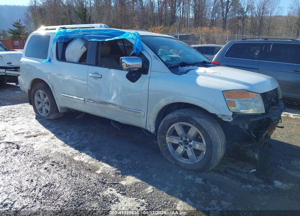 2011 NISSAN ARMADA PLATINUM VIN: 5N1BA0NE7BN615267