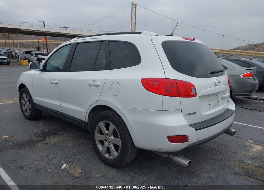 2008 HYUNDAI SANTA FE LIMITED/SE VIN: 5NMSH13E98H189404