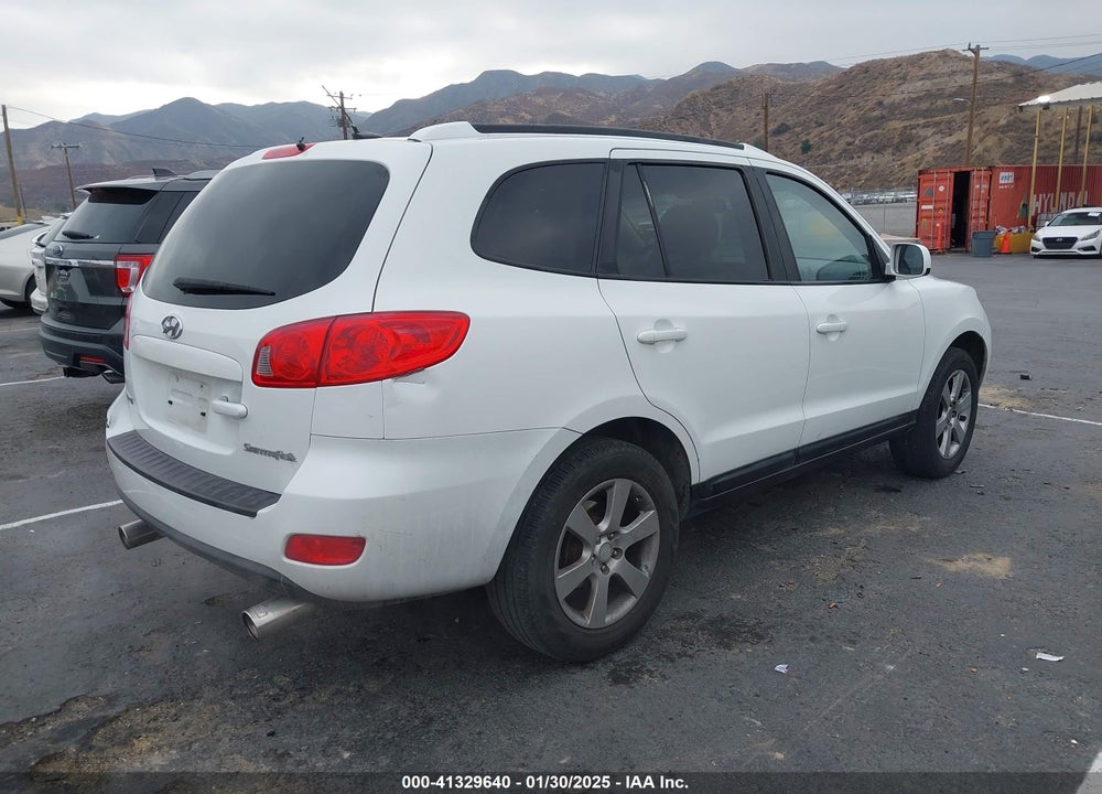 2008 HYUNDAI SANTA FE LIMITED/SE VIN: 5NMSH13E98H189404