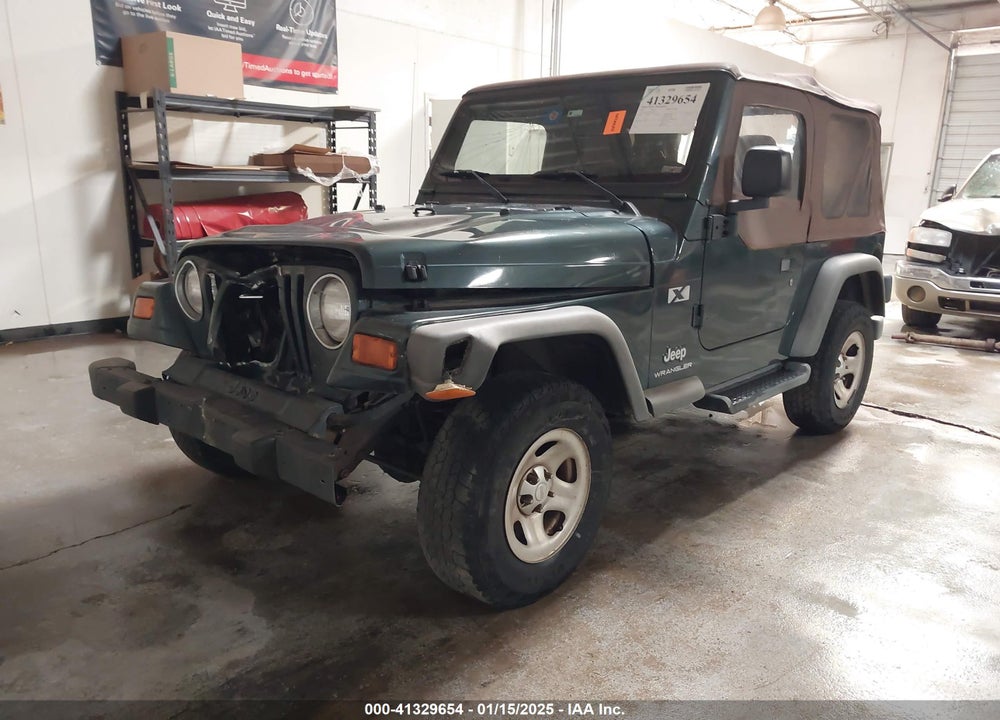 2003 JEEP WRANGLER X VIN: 1J4FA39S43P339234